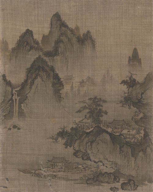 안견의 사시팔경도(四時八景圖).   국립중앙박물관