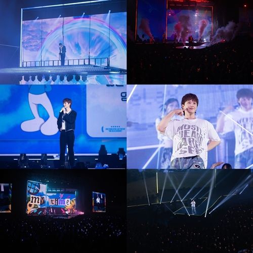 가수 겸 배우 육성재가 단독 팬콘서트를 성황리에 마무리했다.