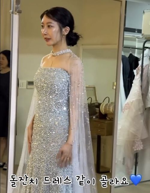 이지훈 아내 아야네가 딸 루희의 돌잔치를 앞두고 드레스 투표를 열며 당당한 속마음을 드러냈다.  사진=아야네 SNS