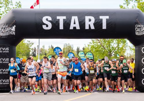 매년 5월 열리는 캘거리 마라톤 / 사진=공식 홈페이지