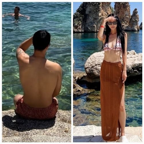 한예슬이 눈부신 여름을 보냈다. 사진=한예슬 SNS