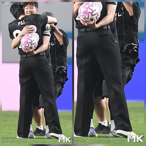 박서준이 ‘개념 시축자’의 품격을 제대로 보여줬다. 사진=천정환 기자