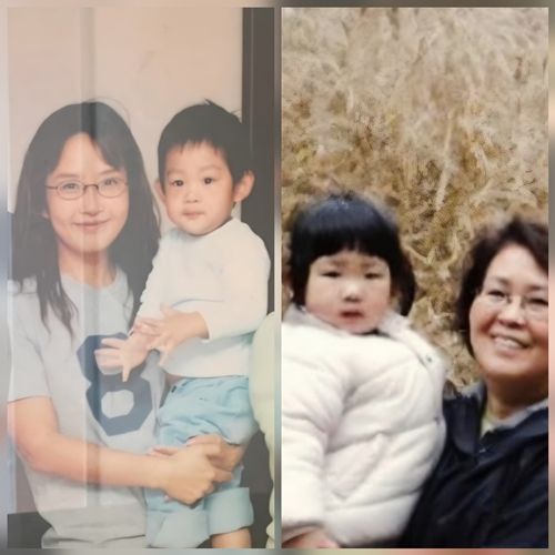 10일 최준희는 자신의 SNS에 “엄마가 옆에 있어도 늘 울 할미 옆에 찹쌀떡처럼…”이라는 글과 함께 어린 시절 사진 여러 장을 게재했다. 사진=SNS