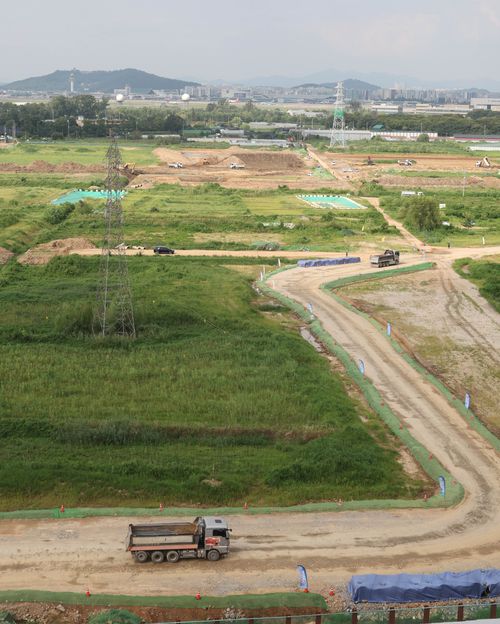 부천 대장동 3기 신도시 개발 현장. 사진과 기사는 관련 없음. [이충우 기자]