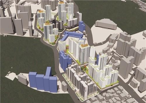 동작구 사당동 202-29번지 일대 모아타운 예시도 [서울시]
