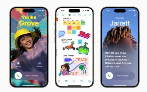 새로운 아이폰 운영체제 iOS 17. (아이폰 제공)