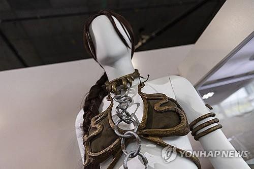 ‘스타워즈’의 레아 공주 비키니. EPA=연합뉴스