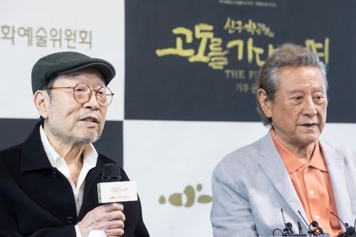 배우 신구, 박근형(사진 한국문화예술위원회)