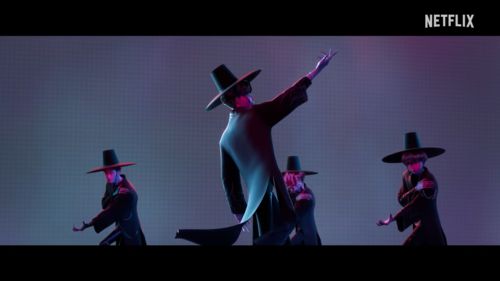 ‘케이팝 데몬 헌터스’ 스틸컷(사진 소니 픽쳐스 유튜브 채널 화면 갈무리)