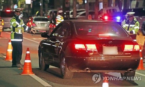 경찰 음주운전 단속./사진=연합뉴스