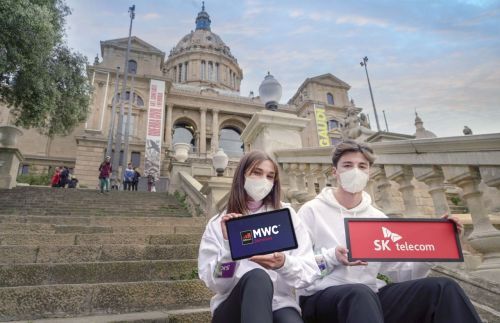 SK텔레콤은 MWC 2022에서 '확장가상세계(메타버스)' 콘셉트를 적용한 전시장을 선보인다. 사진=SK텔레콤