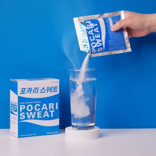 동아오츠카 포카리스웨트 분말형 제품. 동아오츠카