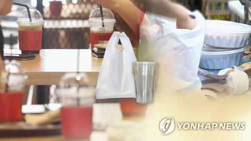 플라스틱 일회용품 자료화면/사진=연합뉴스