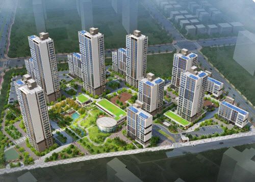 (사진=RH10-1블록 행복주택 조감도)