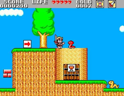 (오락실 최고의 인기를 누렸었던 '원더보이 몬스터랜드'도 세가 마스터 시스템으로!!)