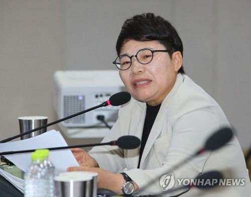 질의하는 임이자 의원[연합뉴스 자료사진]