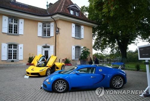 경매에 나온 테오도린 오비앙 부통령의 슈퍼카[로이터=연합뉴스 자료사진]