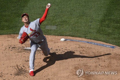 투구하는 김광현[AP=연합뉴스 자료사진]
