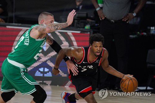 토론토의 카일 라우리[AP=연합뉴스]