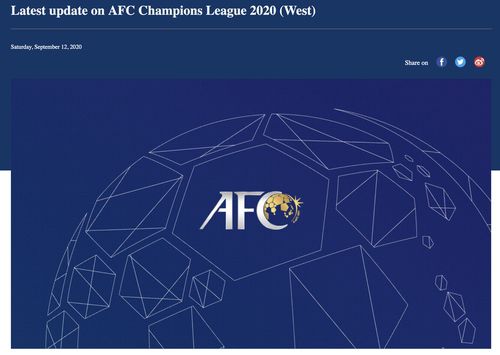 알힐랄서 코로나19 확진자 발생[AFC 홈페이지 캡처. 재판매 및 DB 금지]