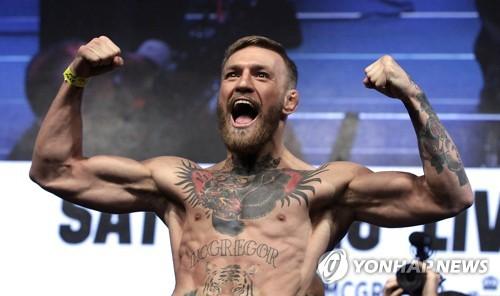 UFC 간판스타 코너 맥그리거[AFP=연합뉴스 자료사진. 재배포 및 DB 금지]