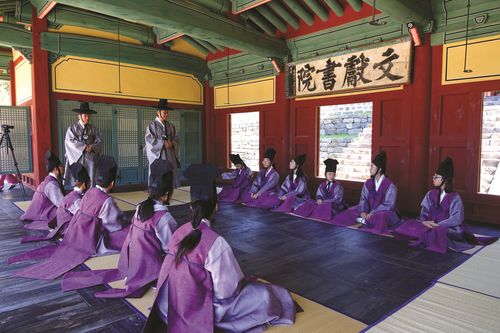 2019년 충남 서천 문헌서원에서 열린 향교·서원 활용사업[문화재청 제공. 재판매 및 DB 금지]