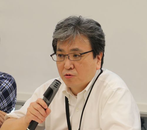 (도쿄=연합뉴스) 이세원 특파원 = 일제 강점기 역사 전문가인 도노무라 마사루 도쿄대 교수가 18일 오후 일본 참의원 의원회관에서 열린 기자회견에서 발언하고 있다. 2020.9.18