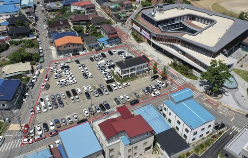 주차타워 조성 부지[장수군 제공]