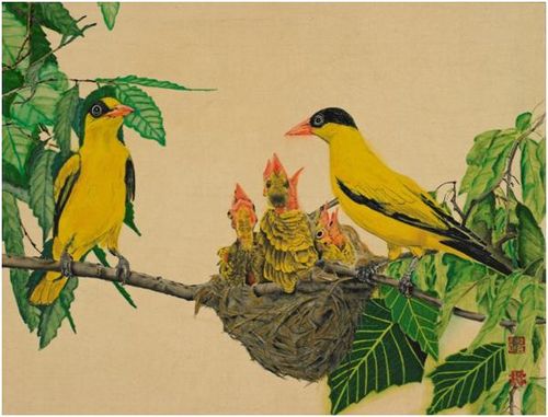 영생, 박재갑, 비단에 채색, 29x38cm[박재갑 교수 제공. 재배포.DB 금지]