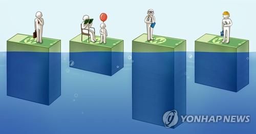 기본소득 (PG)[김민아 제작] 일러스트