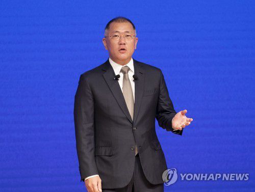 정의선 신임 현대차그룹 회장[연합뉴스 자료사진]