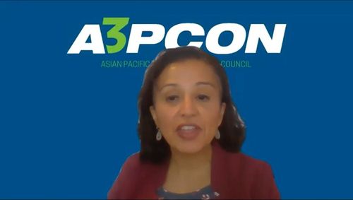 아시안퍼시픽 정책기획위원회 소속 만주샤 컬카니 변호사[EMS 주최 온라인 기자간담회 영상 캡처·재판매 및 DB 금지]