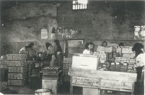 성광성냥공장 성냥 생산 장면 [의성군 제공.재판매 및 DB]