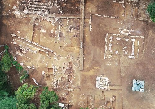 황용사 절터 서쪽 유구[불교문화재연구소 제공. 재판매 및 DB 금지]