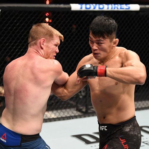 정다운, 샘 앨비와 아쉬운 무승부[UFC 공식 인스타그램 캡처, 재배포 및 DB 금지]