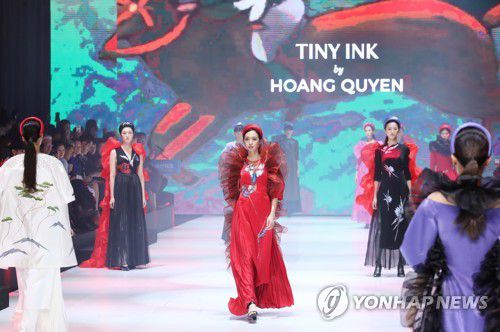 2019 한-아세안 패션위크연합뉴스 자료 사진