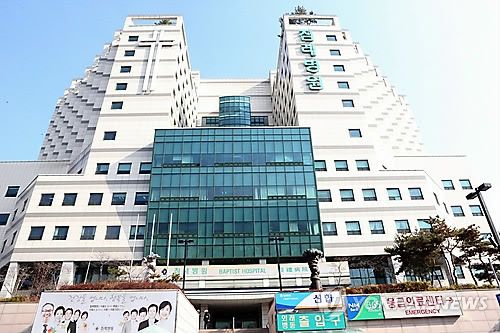부산 침례병원촬영 조정호. 부산시 금정구 침례병원 전경.