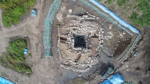 집수지 전경[문화재청 제공. 재판매 및 DB 금지]