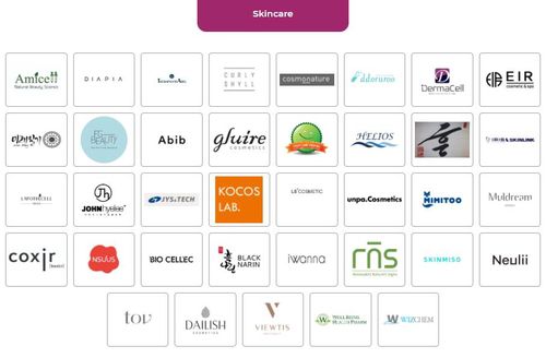 K뷰티 자카르타 전시회에 참가한 한국 50개 중소기업[kbeauty2020.id 홈페이지 캡처]