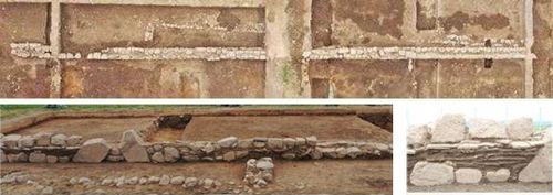 고려 시대 담장[국립경주문화재연구소 제공. 재판매 및 DB 금지]