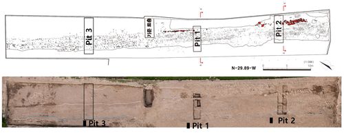 도로 유구 전경[국립경주문화재연구소 제공. 재판매 및 DB 금지]