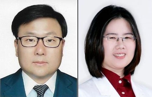 한국원자력의학원 우상근(왼쪽)·김현아 박사[한국원자력의학원 제공. 재판매 및 DB 금지]