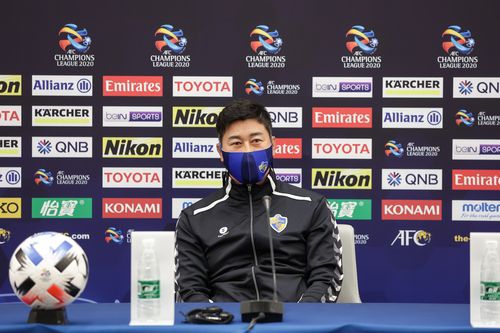 출사표 내는 김도훈 울산 감독.[한국프로축구연맹 제공. 재판매 및 DB 금지]