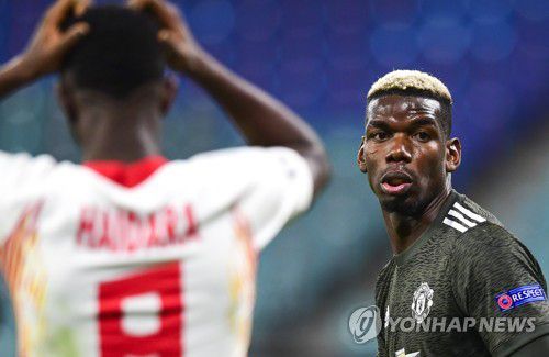 맨유 포그바[EPA=연합뉴스 자료사진]