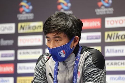 수원 삼성의 박건하 감독[한국프로축구연맹 제공. 재판매 및 DB 금지]