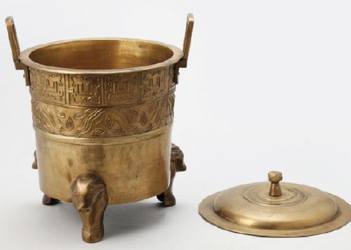 조선시대 국가 제례 때 삶은 소고기를 담았던 제기인 '우정'(牛鼎)[국립고궁박물관 제공. 재판매 및 DB 금지]