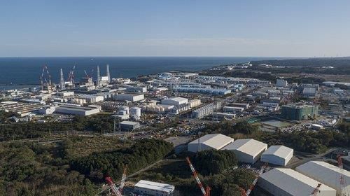 후쿠시마 제1원전 전경. [그린피스 제공. 재판매 및 DB 금지, 연합뉴스 자료사진]