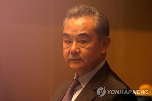 왕이 중국 외교부장[AFP=연합뉴스]