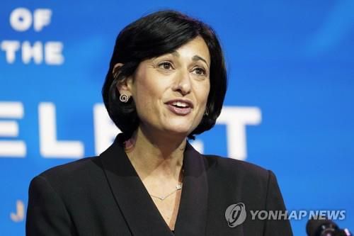 로셸 월렌스키 미 CDC 국장. [AP=연합뉴스 자료사진]