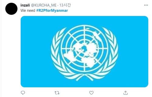 "우리는 유엔의 보호책임(R2P)이 필요하다"[트위터 @KUROHA_ME·재판매 및 DB 금지]